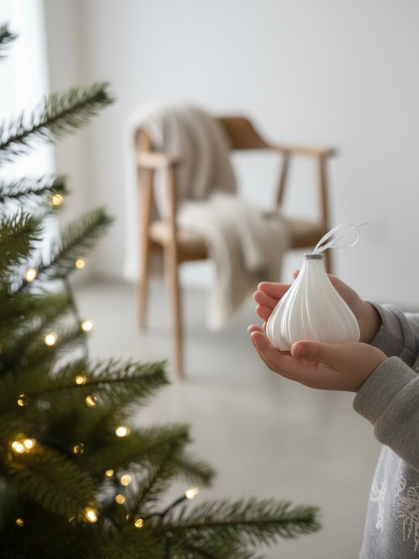 Moiré Ornaments｜Set of 4